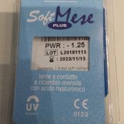 Soft mese plus -lenti mensili -confezione da 3 lenti (methalficon A+aquamoist)