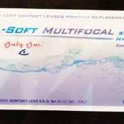 Sil-soft  multifocal  lenti mensili -confezione da 3 lenti -silicone hydrogel D/N