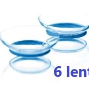 -Soflens 66 toric lenti mensili -confezione da 6 lenti -Alphafilcon A 66%